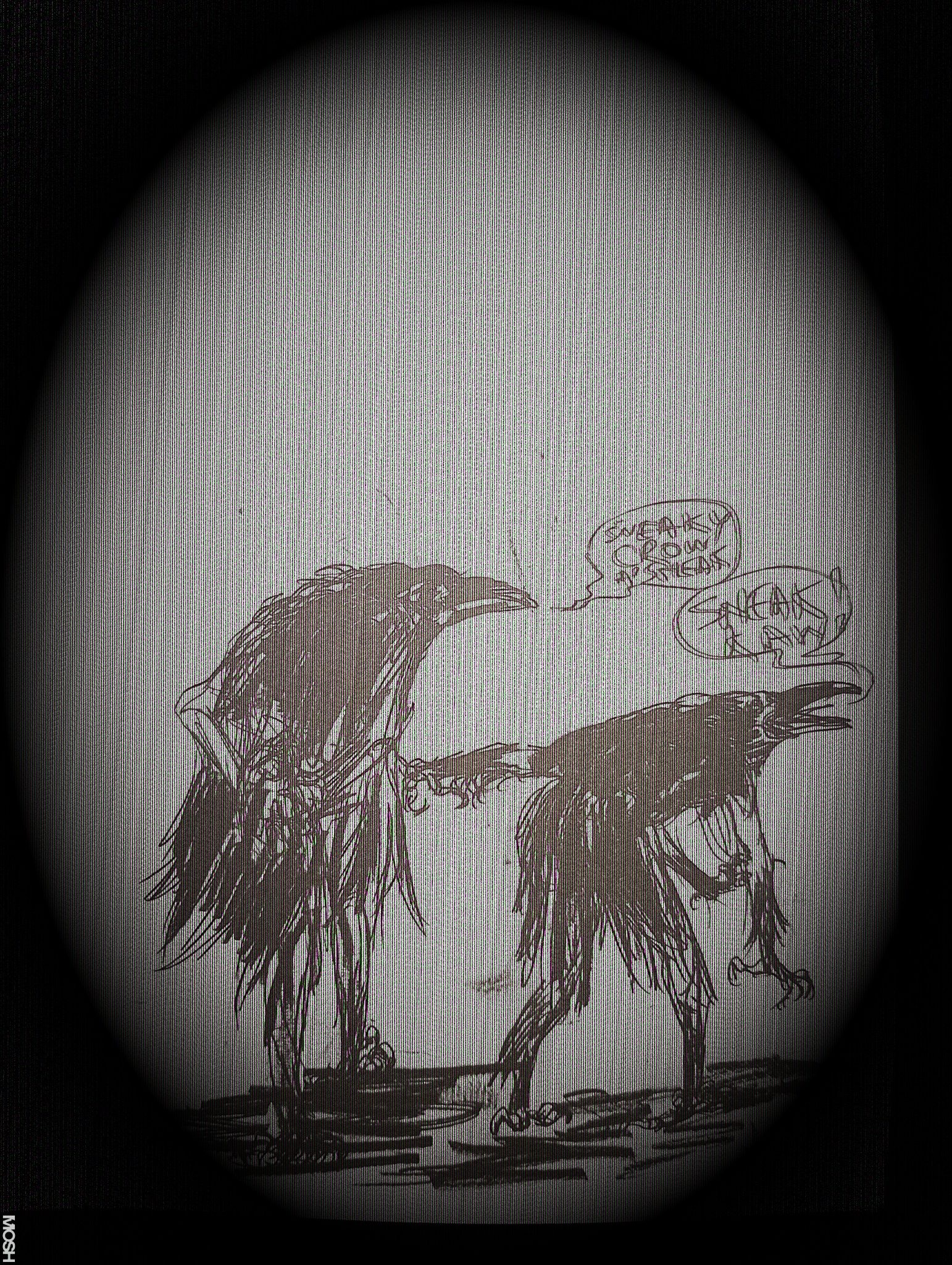 the thing with feathers.