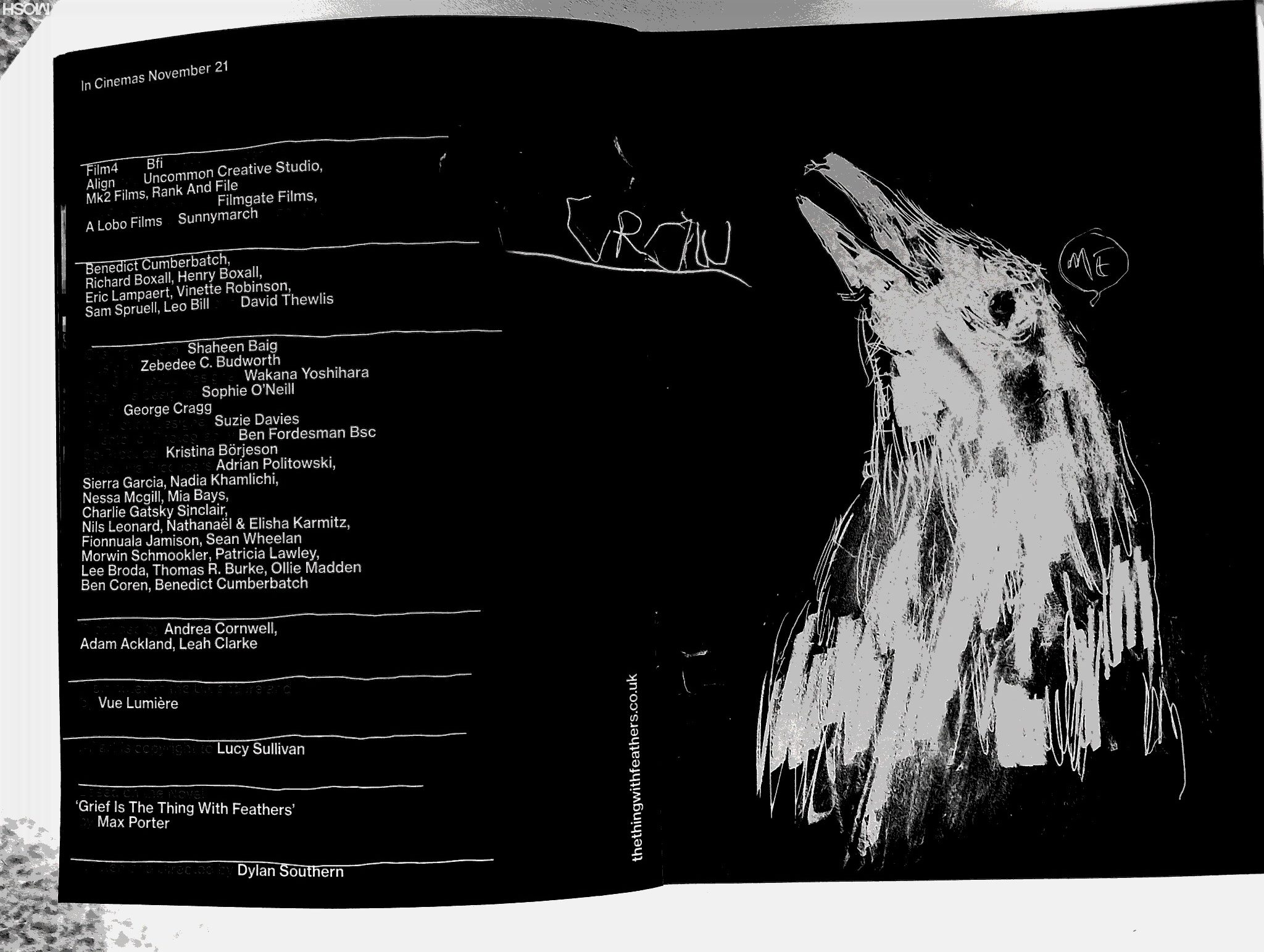 the thing with feathers.