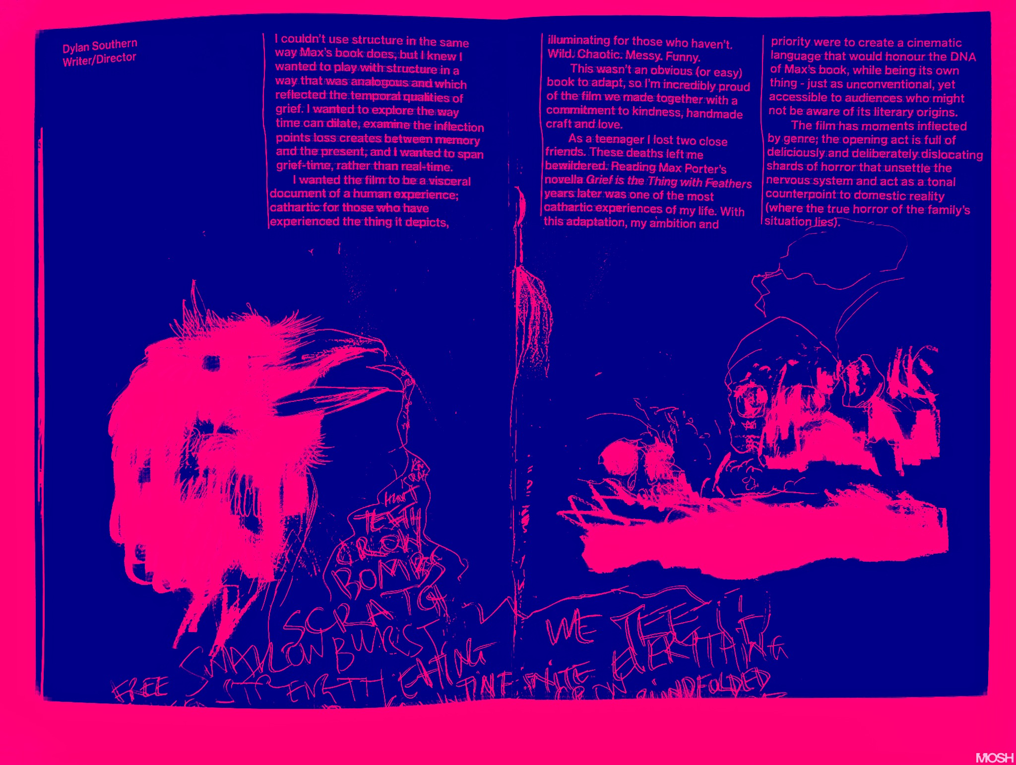 the thing with feathers.