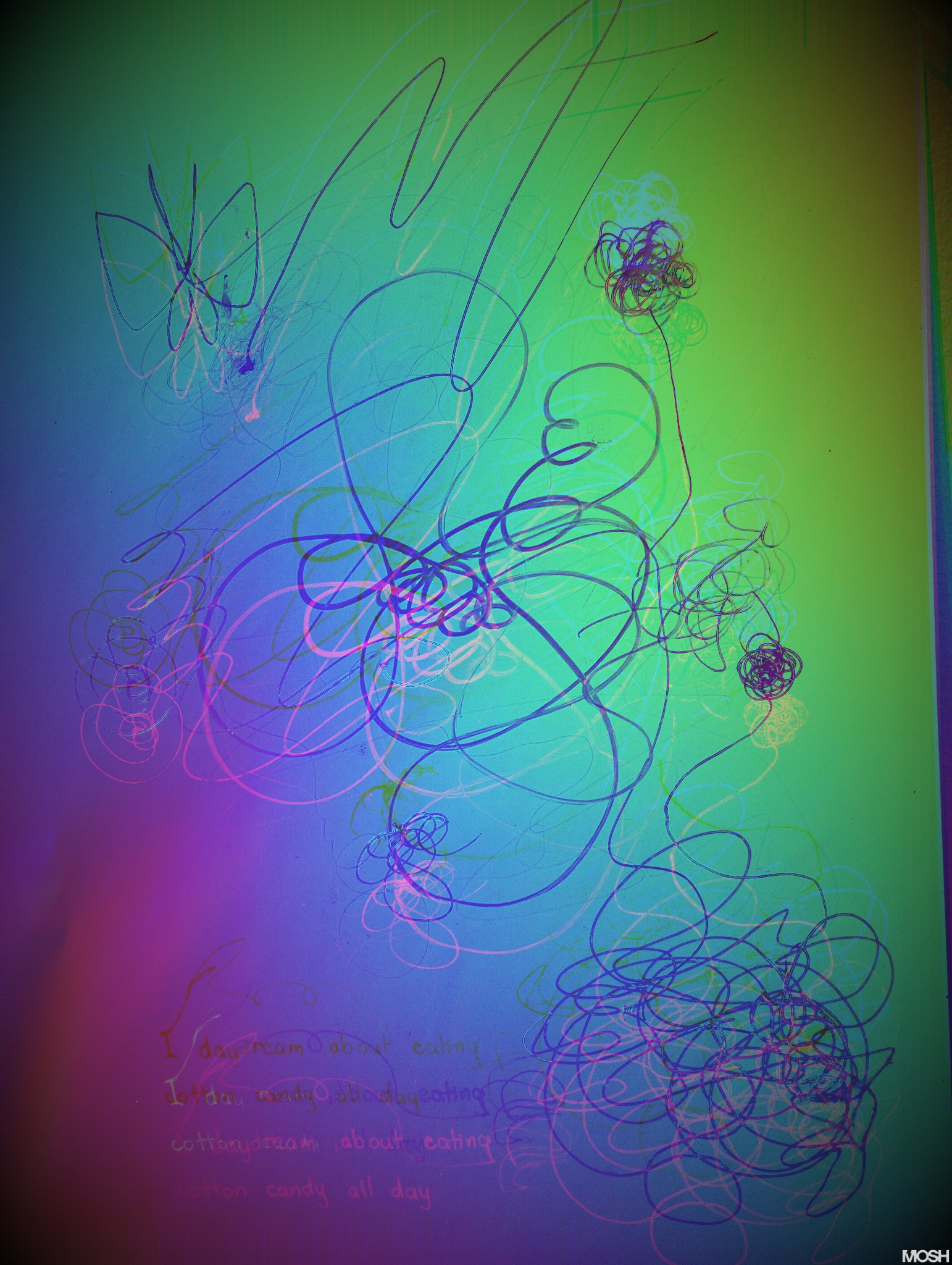 daydreams, doodles and poetry.